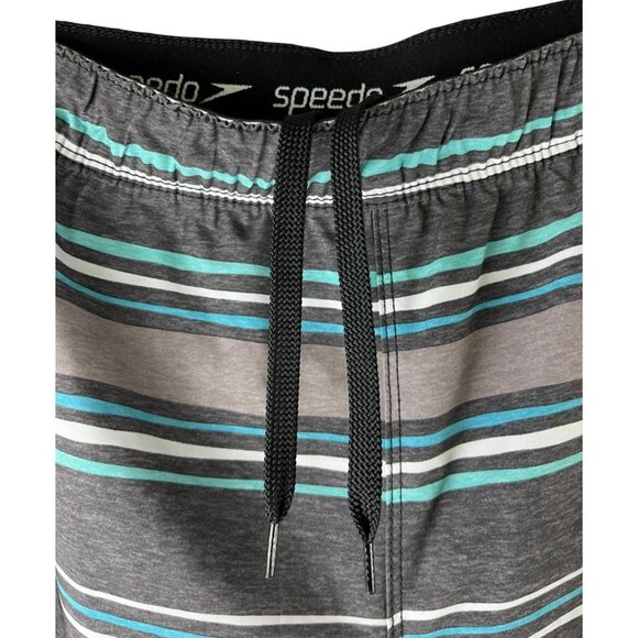 Summer Spring Preppy Beach Speedo Lined Knee Length Board shorts, Men's Medium - Picture 4 of 9